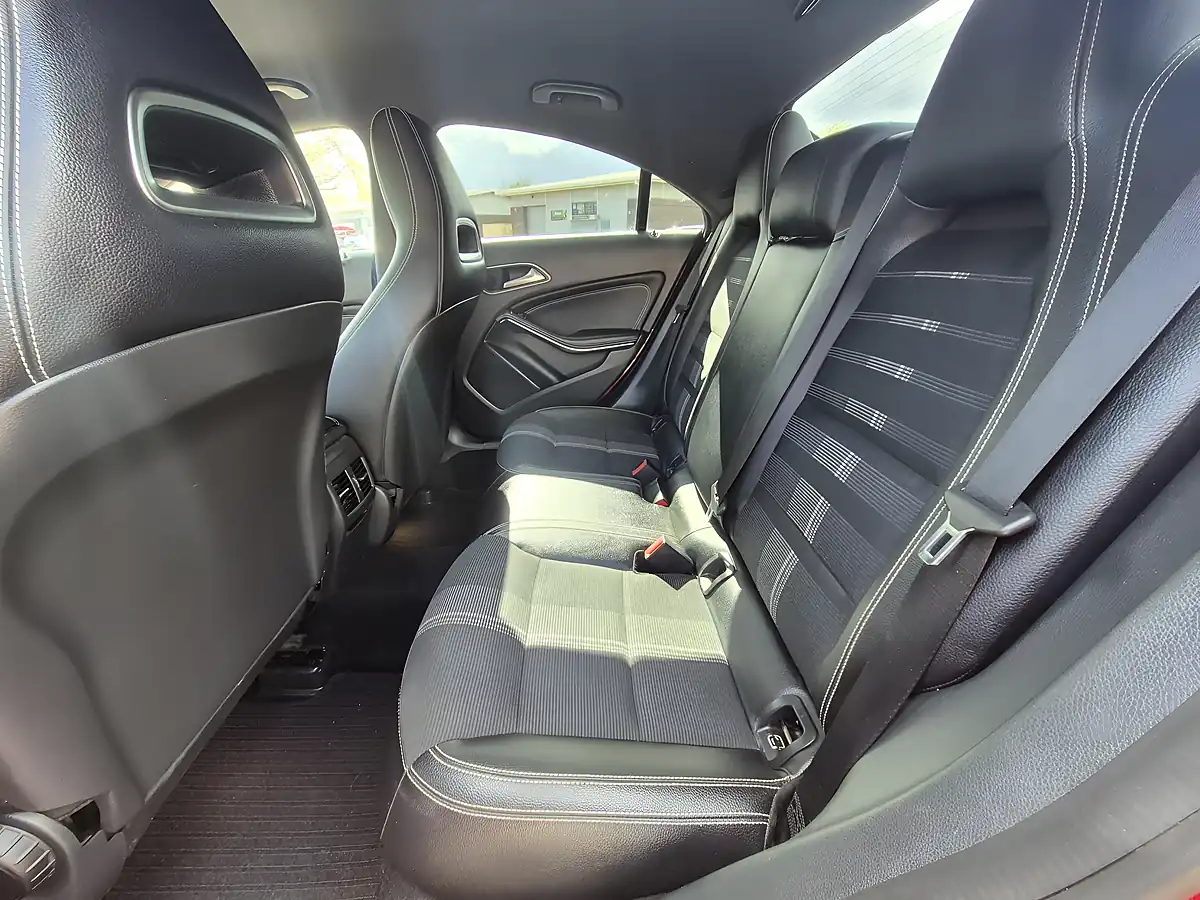 Used 2016 Mercedes-Benz Cla Sport Red - Interior and Exterior details 12