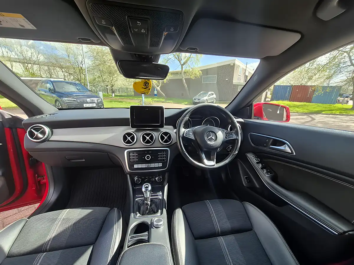 Used 2016 Mercedes-Benz Cla Sport Red - Interior and Exterior details 13