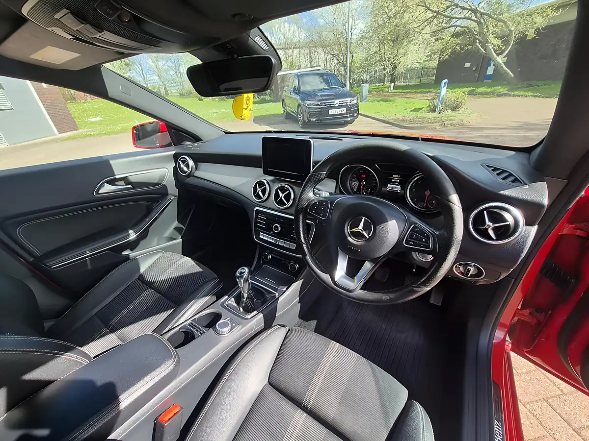 Used 2016 Mercedes-Benz Cla Sport Red - Interior and Exterior details 15