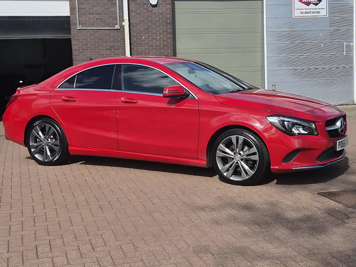 Used 2016 Mercedes-Benz Cla Sport Red - Interior and Exterior details 3