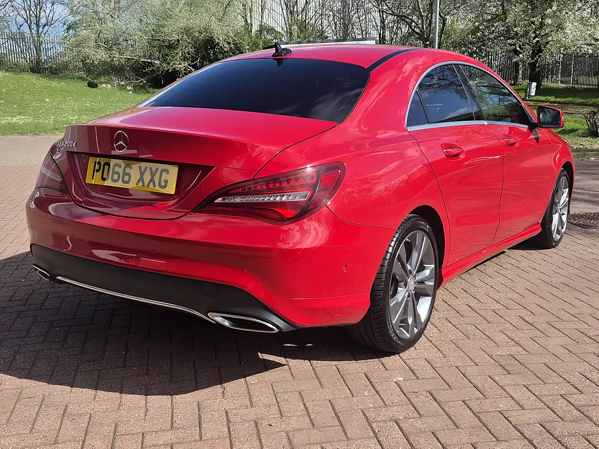 Used 2016 Mercedes-Benz Cla Sport Red - Interior and Exterior details 5