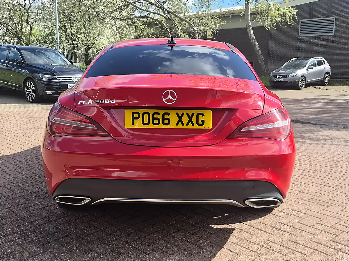Used 2016 Mercedes-Benz Cla Sport Red - Interior and Exterior details 6