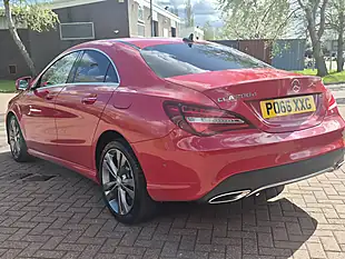 Used 2016 Mercedes-Benz Cla Sport Red - Interior and Exterior details 7