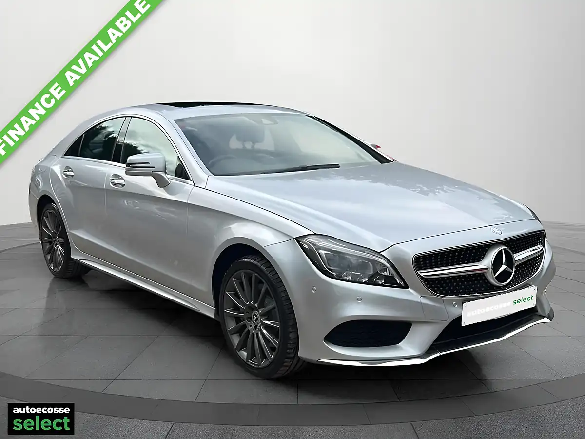 Used 2016 Mercedes-Benz Cls AMG Line Premium Plus Silver - Front View