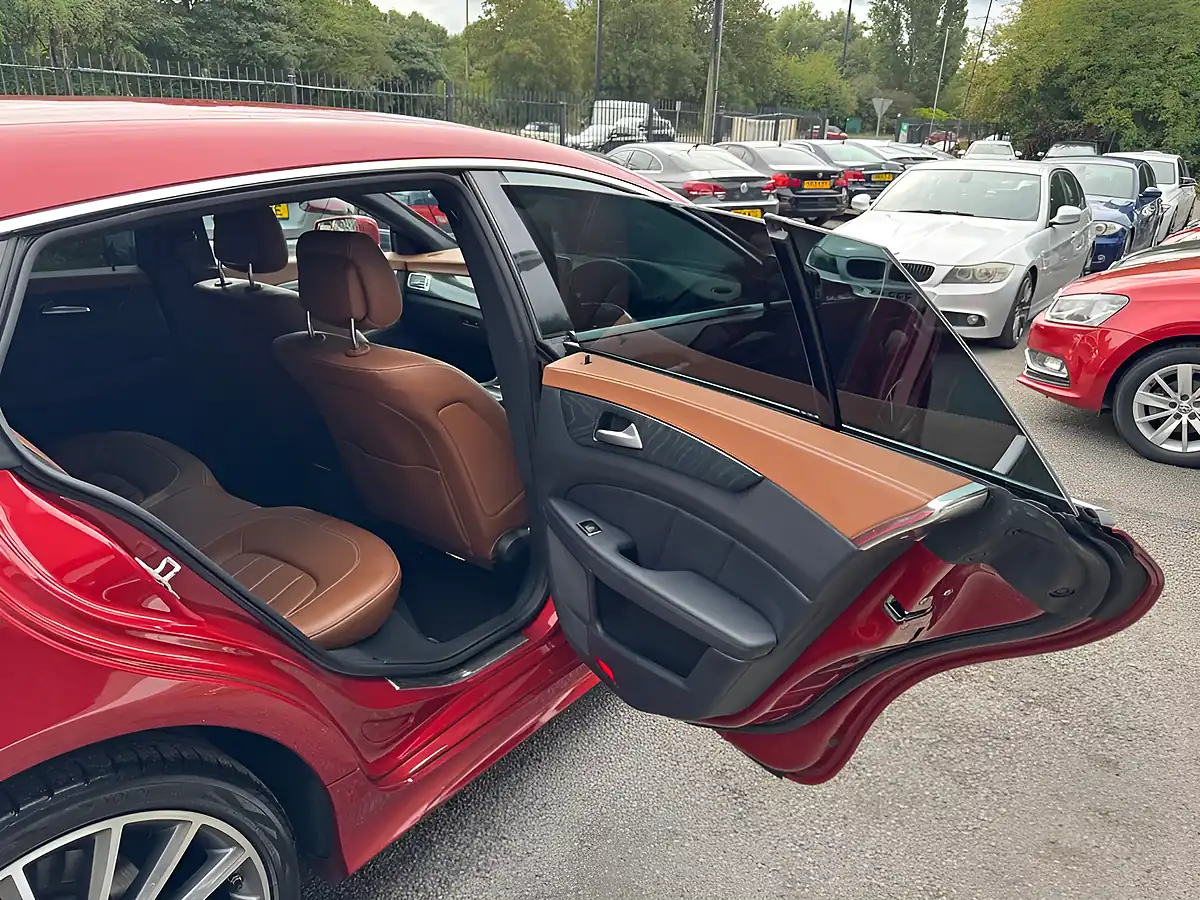 Used 2016 Mercedes-Benz Cls AMG Line Red - Interior and Exterior details 13