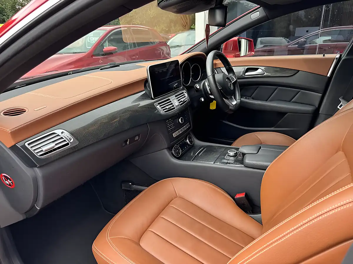 Used 2016 Mercedes-Benz Cls AMG Line Red - Interior and Exterior details 19