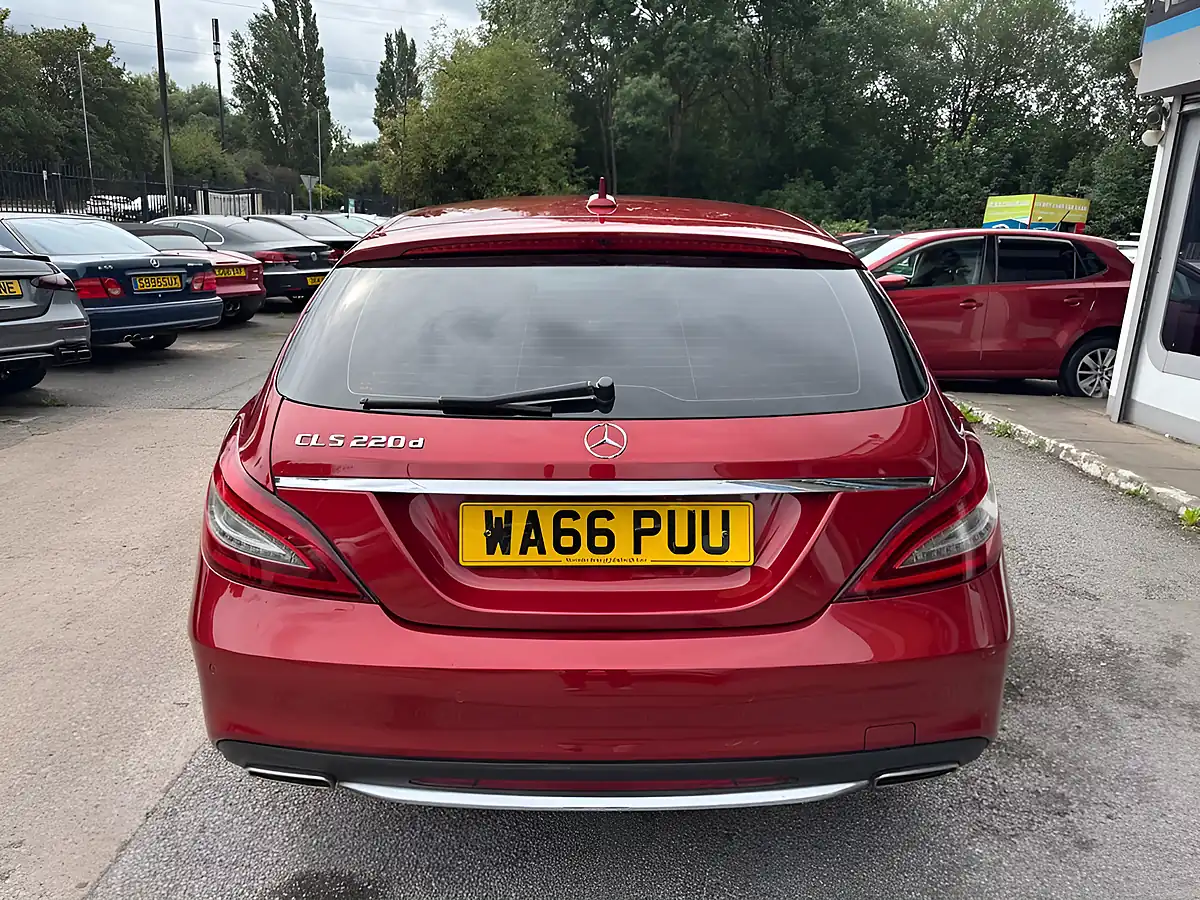 Used 2016 Mercedes-Benz Cls AMG Line Red - Interior and Exterior details 4
