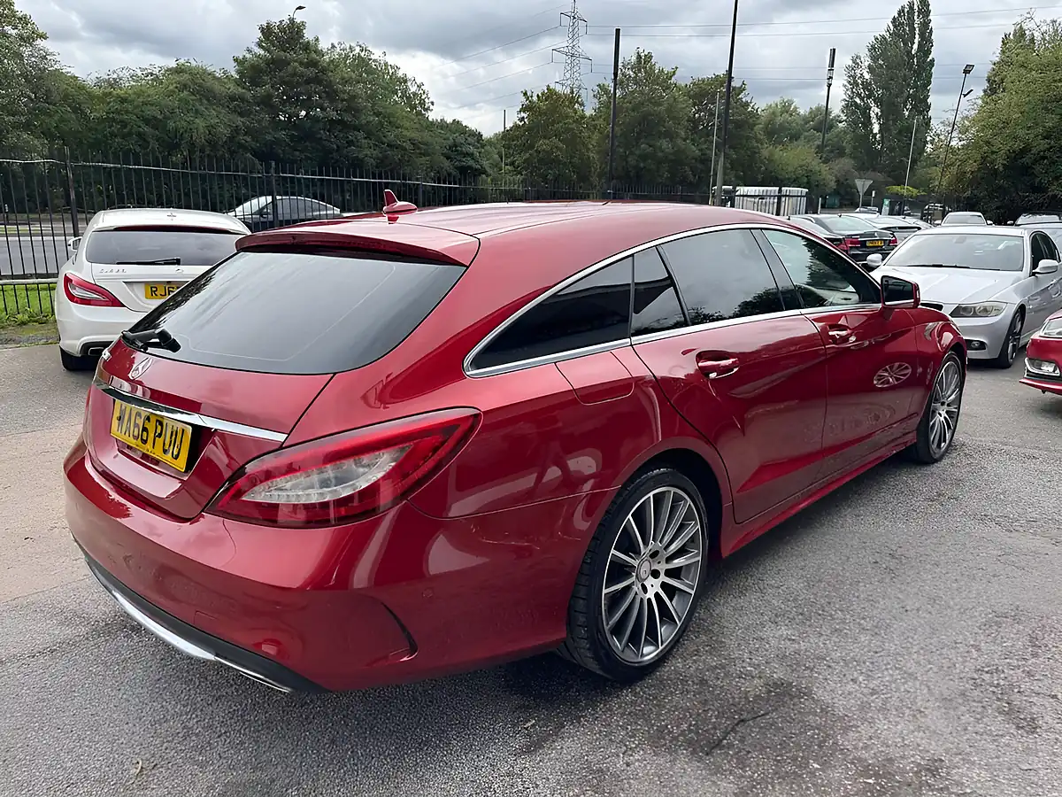 Used 2016 Mercedes-Benz Cls AMG Line Red - Interior and Exterior details 5