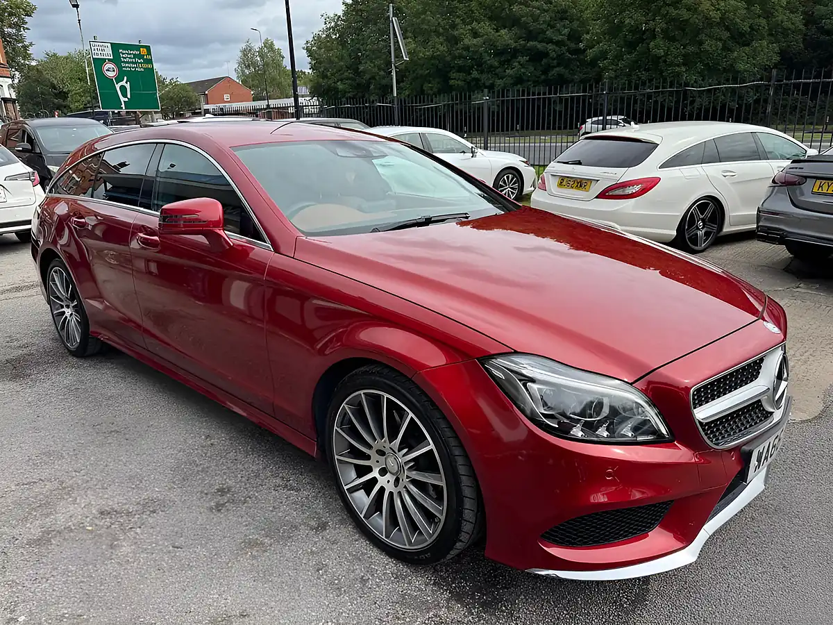 Used 2016 Mercedes-Benz Cls AMG Line Red - Interior and Exterior details 7