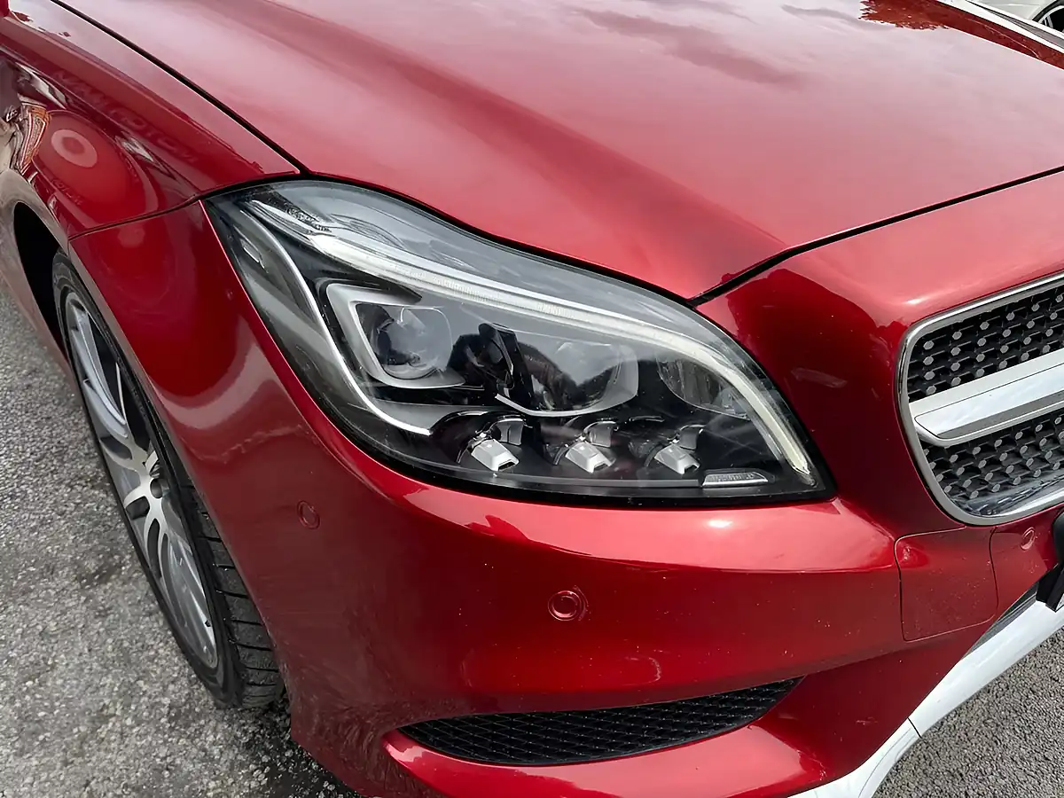 Used 2016 Mercedes-Benz Cls AMG Line Red - Interior and Exterior details 9