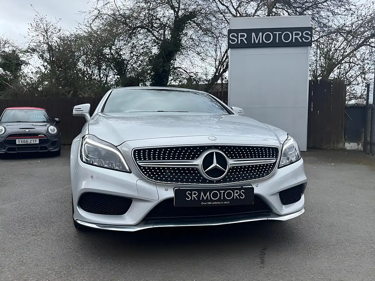 Used 2016 Mercedes-Benz Cls AMG Line Silver - Interior and Exterior details 2