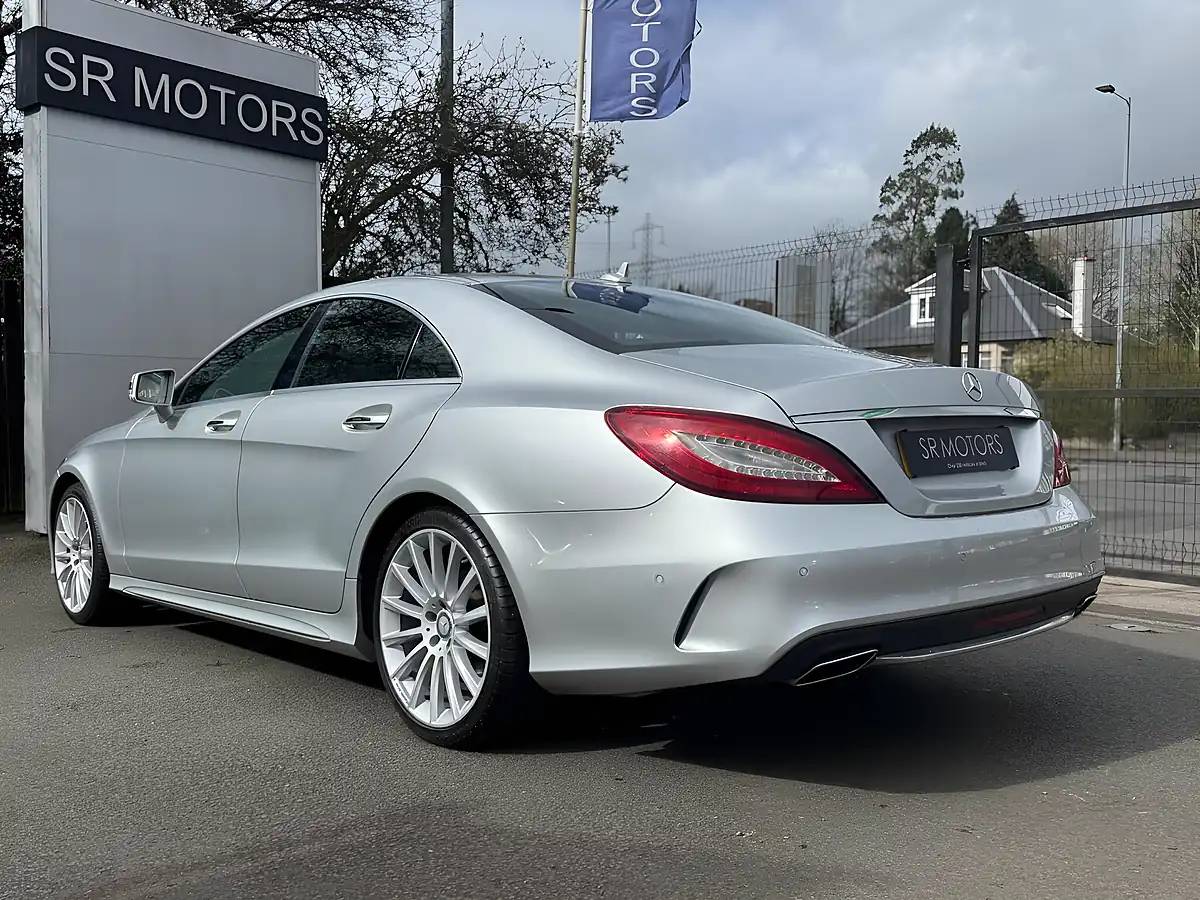 Used 2016 Mercedes-Benz Cls AMG Line Silver - Interior and Exterior details 4