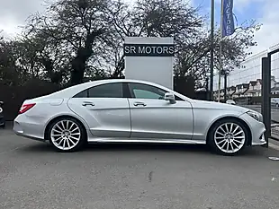 Used 2016 Mercedes-Benz Cls AMG Line Silver - Interior and Exterior details 6