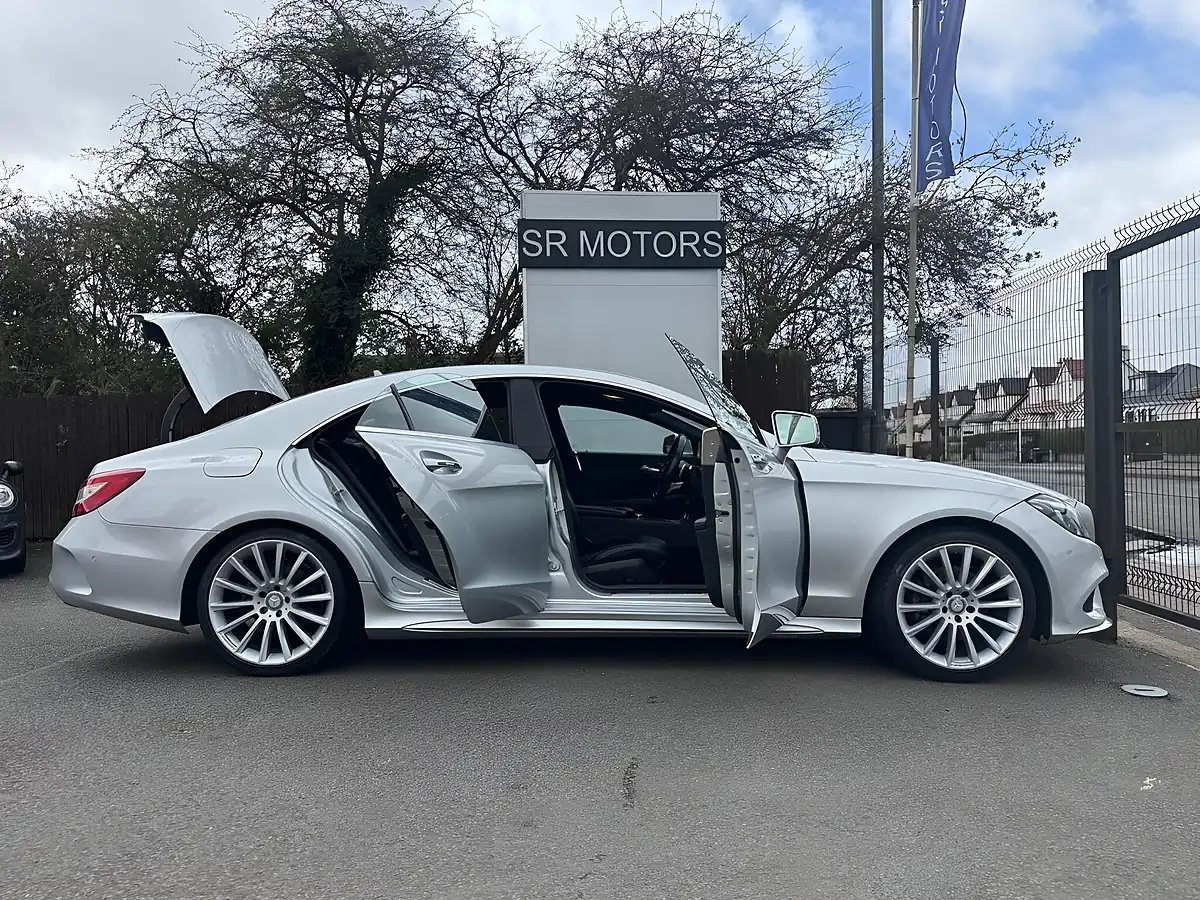 Used 2016 Mercedes-Benz Cls AMG Line Silver - Interior and Exterior details 7
