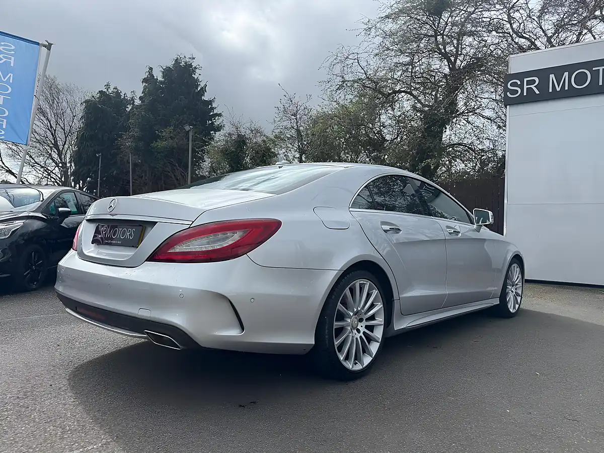 Used 2016 Mercedes-Benz Cls AMG Line Silver - Interior and Exterior details 8
