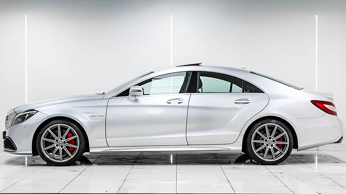 Used 2016 Mercedes-Benz Cls AMG S Coupe Silver - Interior and Exterior details 11