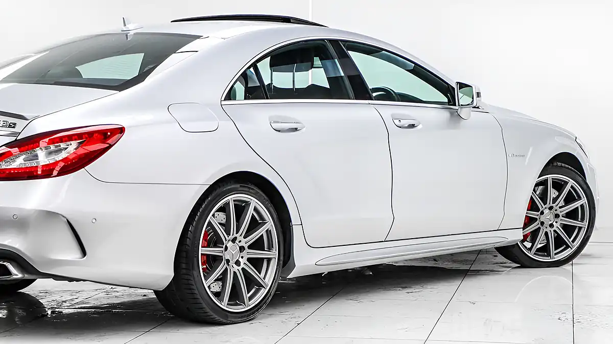 Used 2016 Mercedes-Benz Cls AMG S Coupe Silver - Interior and Exterior details 17