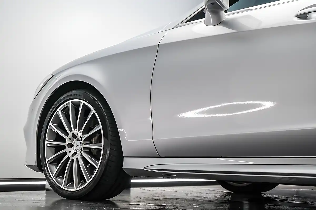 Used 2016 Mercedes-Benz Cls Class AMG Line (premium) Silver - Interior and Exterior details 7