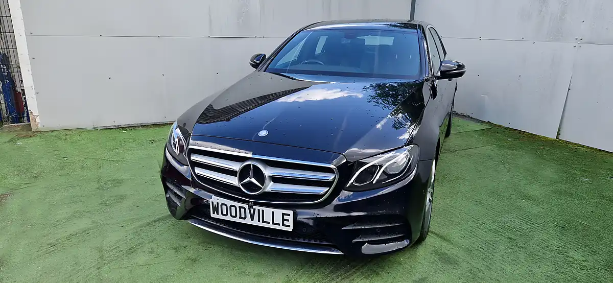 Used 2016 Mercedes-Benz E-Class AMG Line Black - Front View