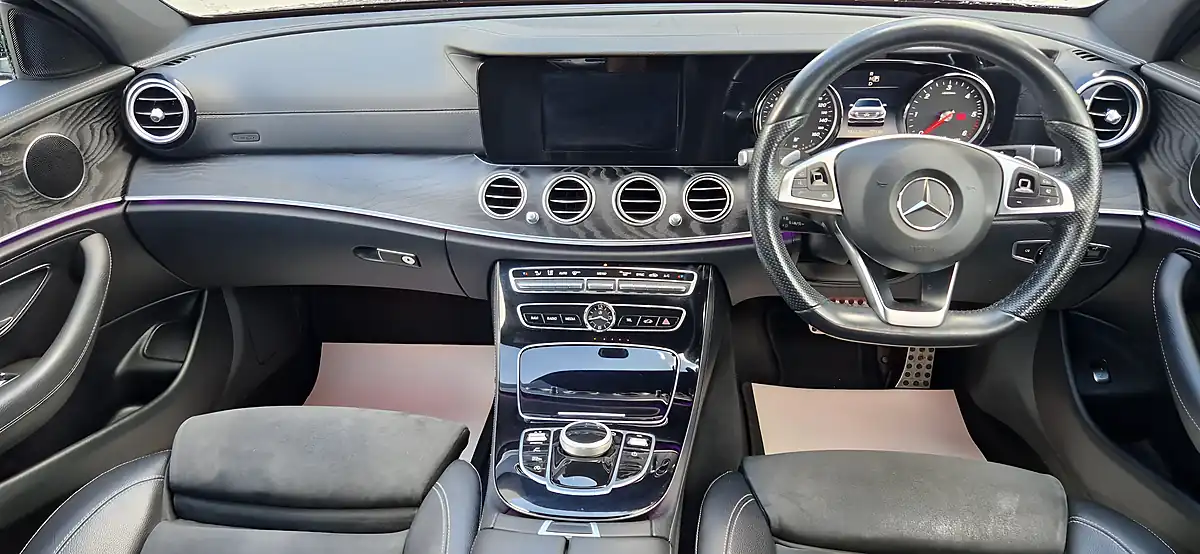 Used 2016 Mercedes-Benz E-Class AMG Line Black - Interior and Exterior details 13