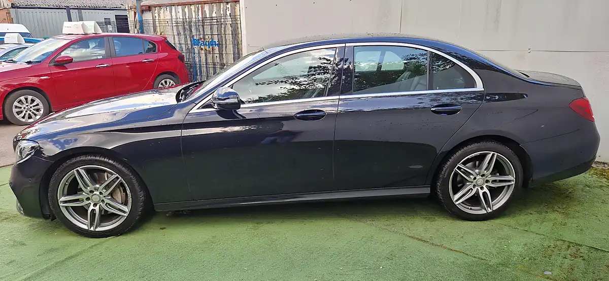 Used 2016 Mercedes-Benz E-Class AMG Line Black - Interior and Exterior details 4