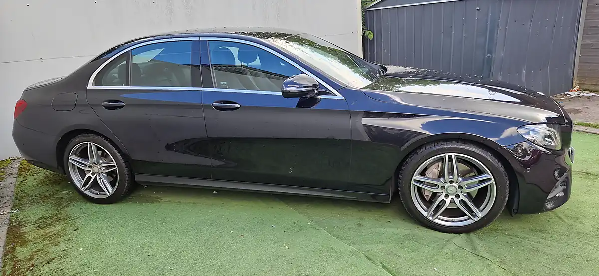 Used 2016 Mercedes-Benz E-Class AMG Line Black - Interior and Exterior details 7