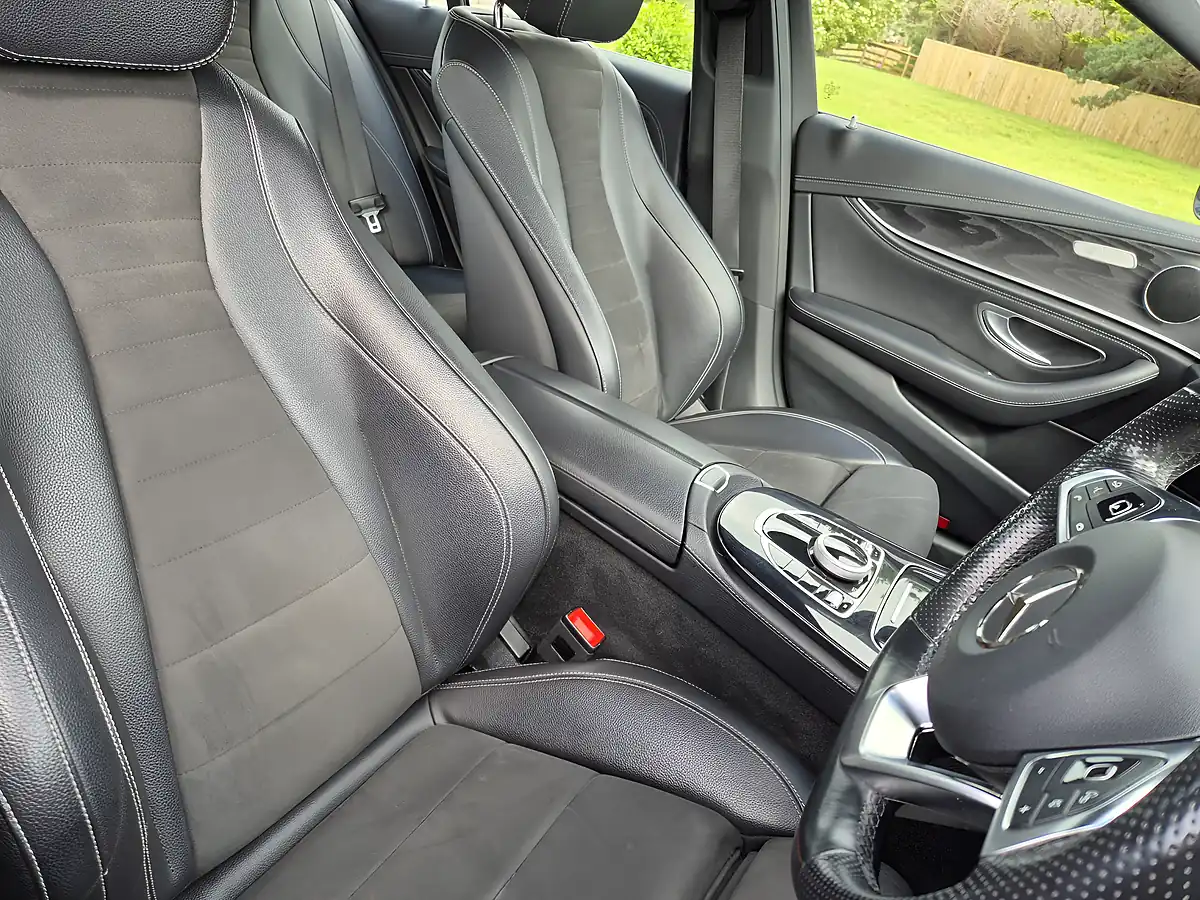 Used 2016 Mercedes-Benz E Class AMG Line Black - Interior and Exterior details 8