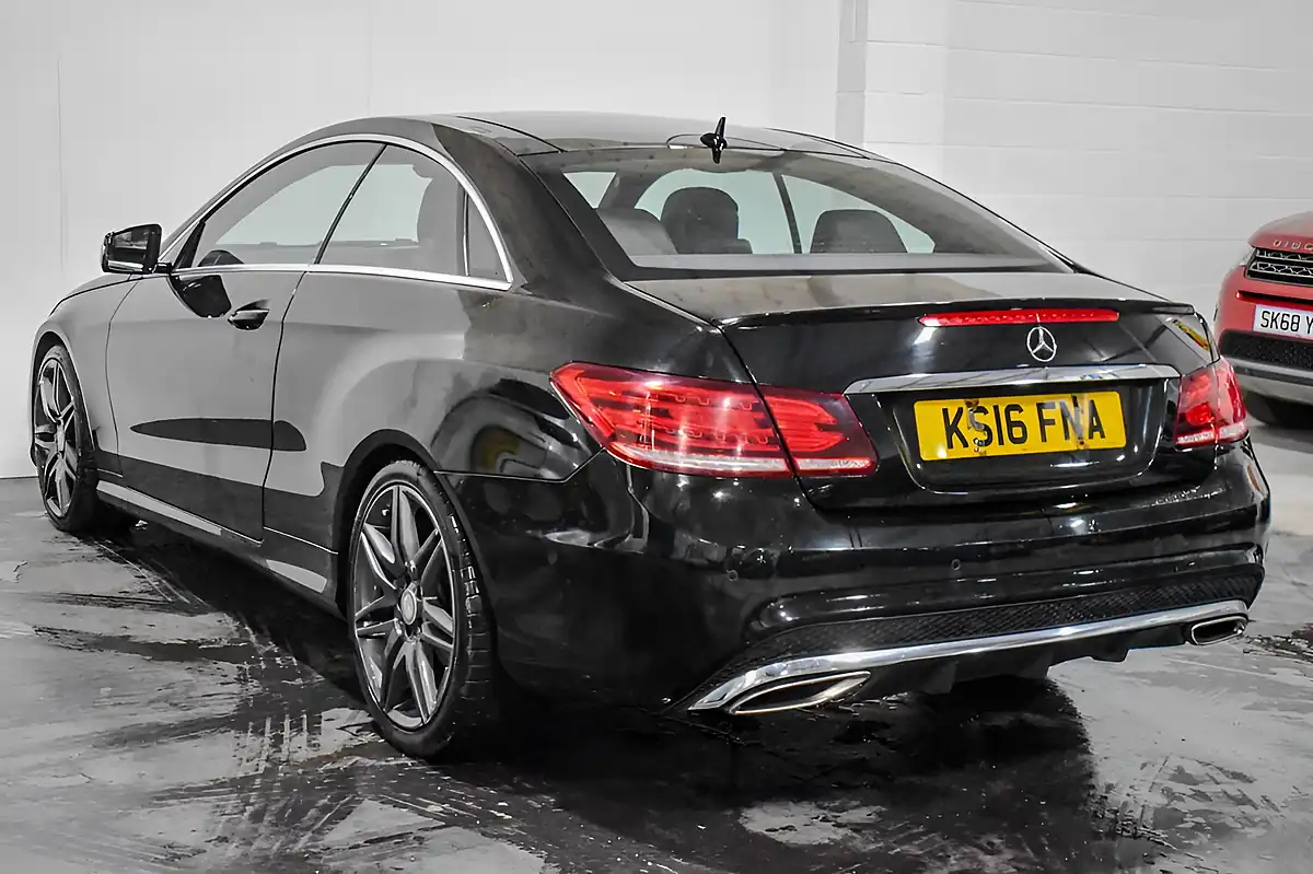 Used 2016 Mercedes-Benz E Class AMG Line Edition Black - Interior and Exterior details 2