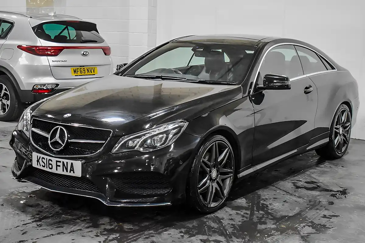Used 2016 Mercedes-Benz E Class AMG Line Edition Black - Interior and Exterior details 5