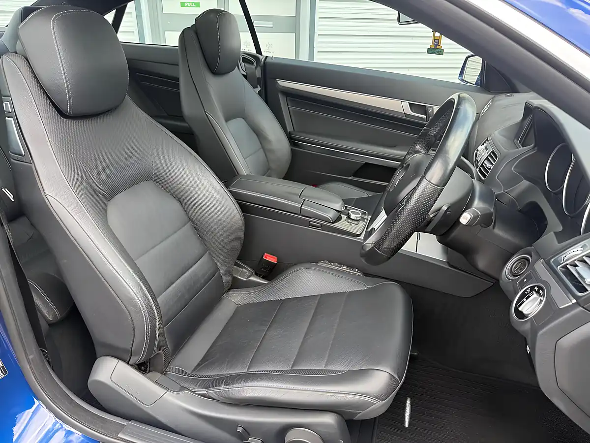 Used 2016 Mercedes-Benz E Class AMG Line Edition Blue - Interior and Exterior details 11