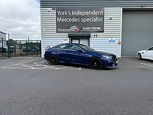 Used 2016 Mercedes-Benz E Class AMG Line Edition Blue - Interior and Exterior details 2