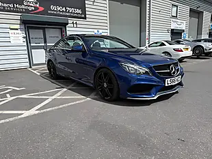 Used 2016 Mercedes-Benz E Class AMG Line Edition Blue - Interior and Exterior details 6