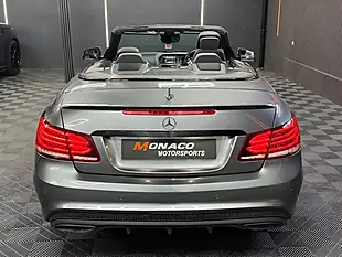 Used 2016 Mercedes-Benz E Class AMG Line Edition Cabriolet Grey - Interior and Exterior details 8