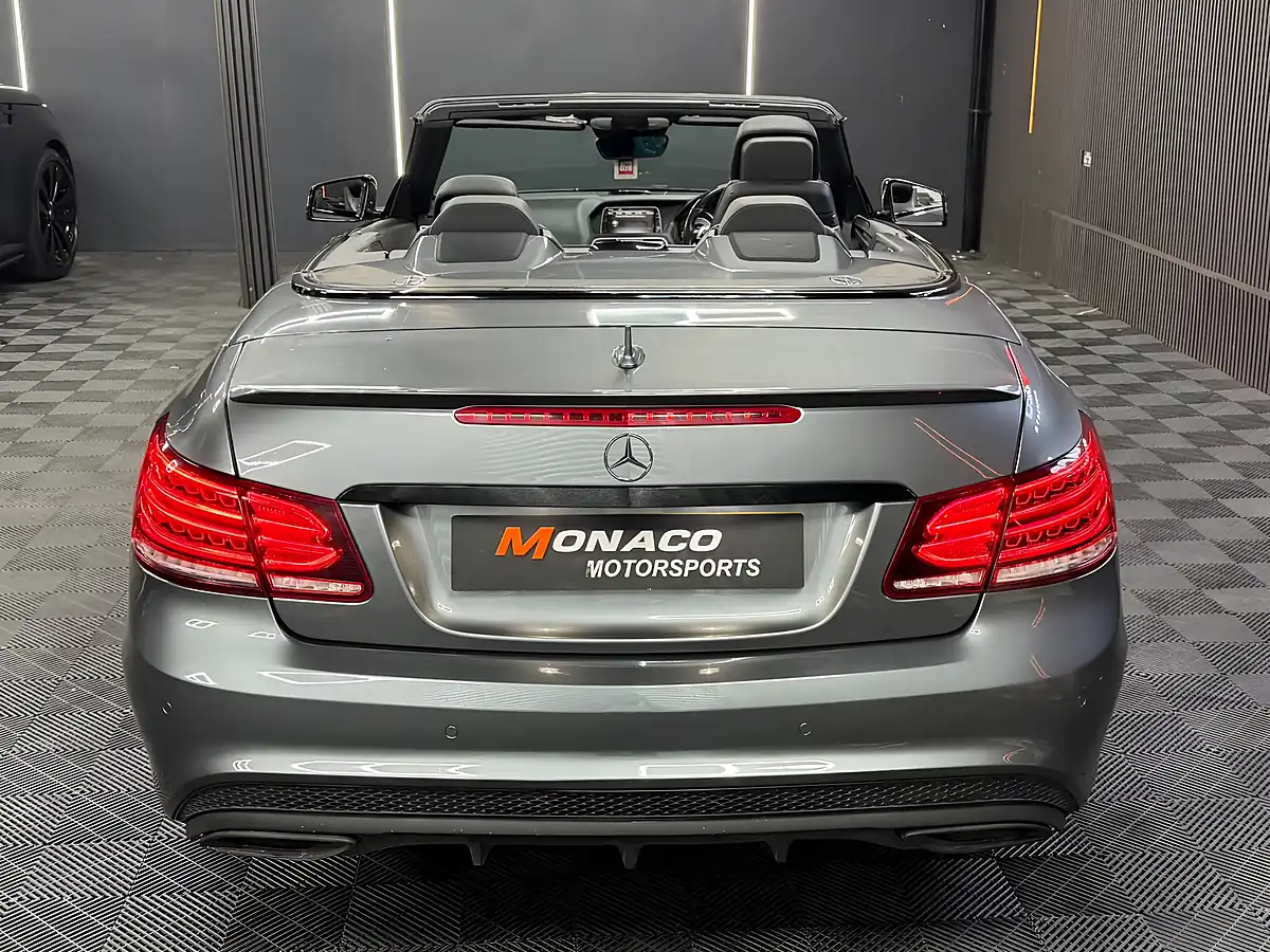 Used 2016 Mercedes-Benz E Class AMG Line Edition Cabriolet Grey - Interior and Exterior details 8