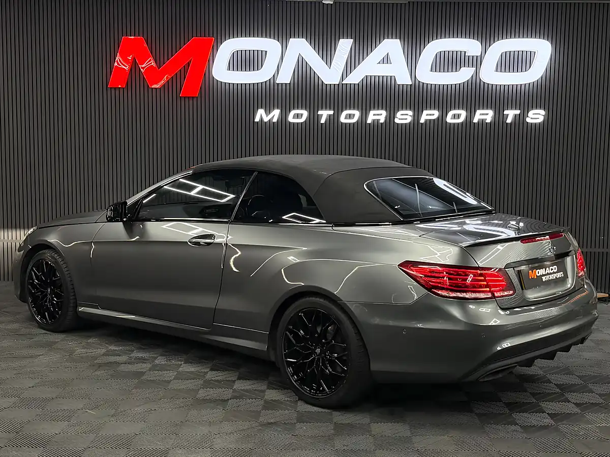 Used 2016 Mercedes-Benz E Class AMG Line Edition Cabriolet Grey - Interior and Exterior details 9
