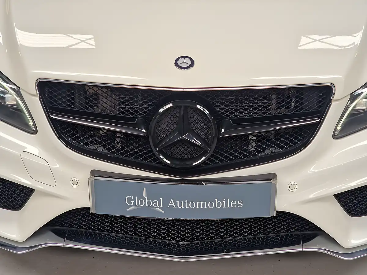 Used 2016 Mercedes-Benz E-Class AMG Line Edition Coupe Designo Diamond White - Interior and Exterior details 12