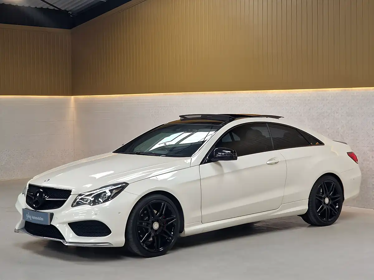 Used 2016 Mercedes-Benz E-Class AMG Line Edition Coupe Designo Diamond White - Interior and Exterior details 6
