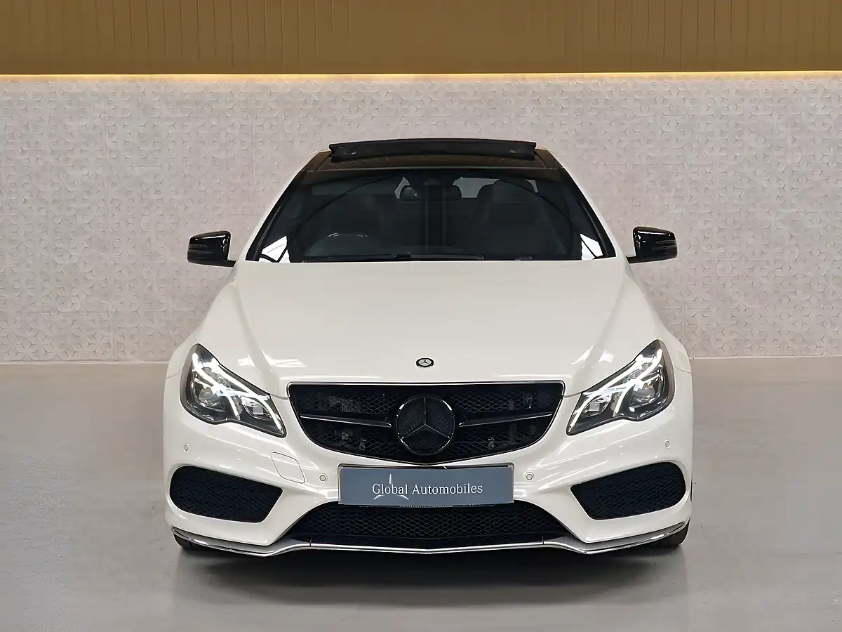 Used 2016 Mercedes-Benz E-Class AMG Line Edition Coupe Designo Diamond White - Interior and Exterior details 7