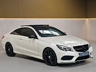 Used 2016 Mercedes-Benz E-Class AMG Line Edition Coupe Designo Diamond White - Interior and Exterior details 8