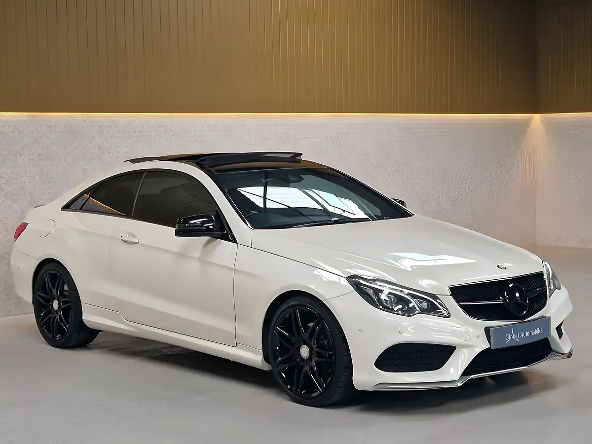 Used 2016 Mercedes-Benz E-Class AMG Line Edition Coupe Designo Diamond White - Interior and Exterior details 8