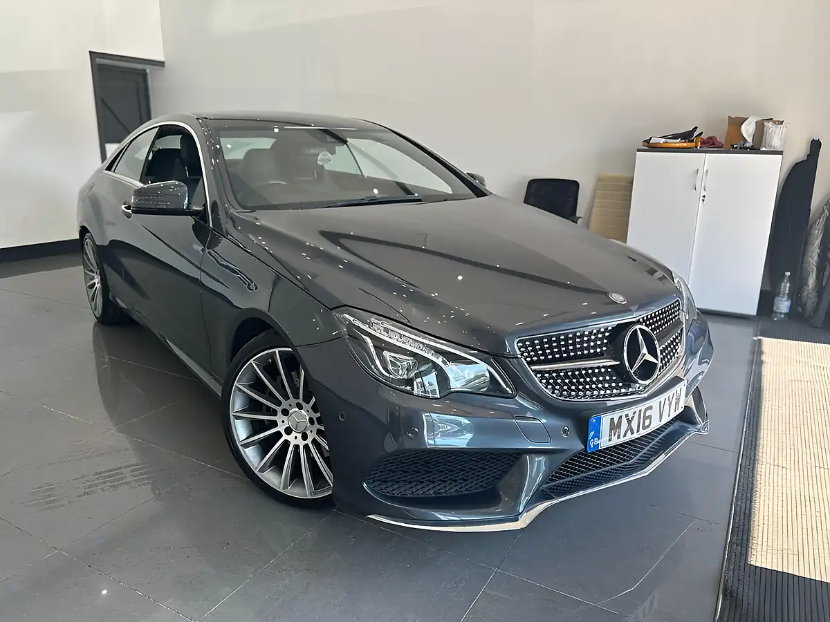 Used 2016 Mercedes-Benz E Class AMG Line Edition Grey - Interior and Exterior details 5