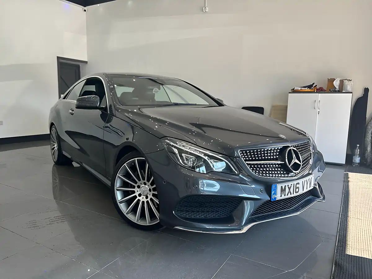 Used 2016 Mercedes-Benz E Class AMG Line Edition Grey - Interior and Exterior details 8