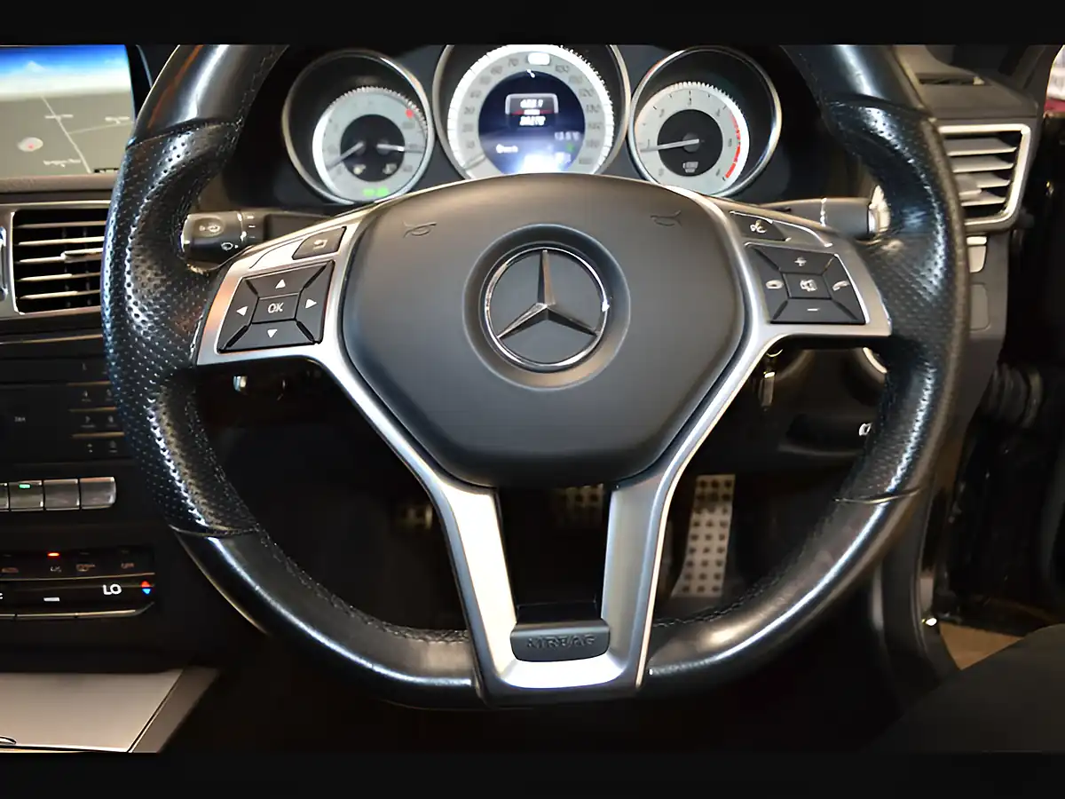 Used 2016 Mercedes-Benz E Class AMG Line Edition Obsidian Black - Interior and Exterior details 11