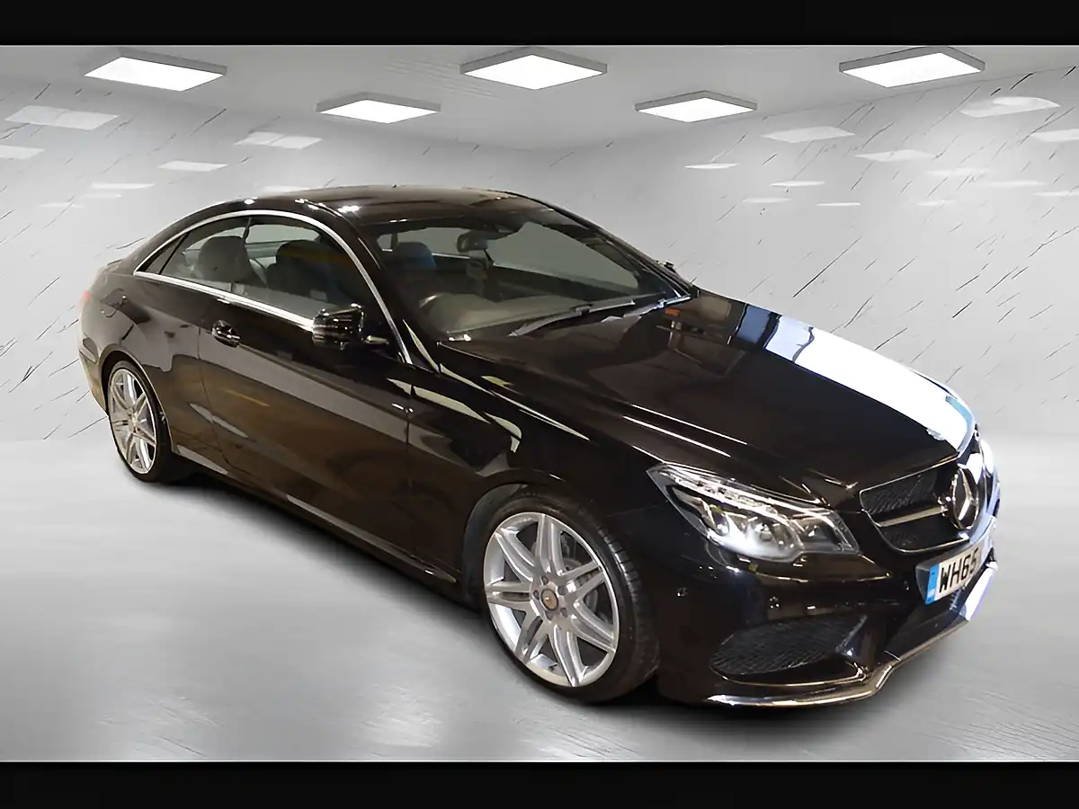 Used 2016 Mercedes-Benz E Class AMG Line Edition Obsidian Black - Interior and Exterior details 4
