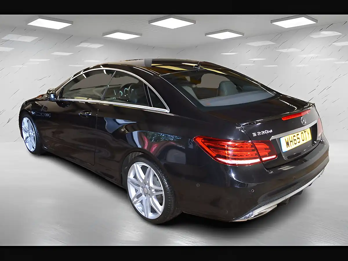 Used 2016 Mercedes-Benz E Class AMG Line Edition Obsidian Black - Interior and Exterior details 6