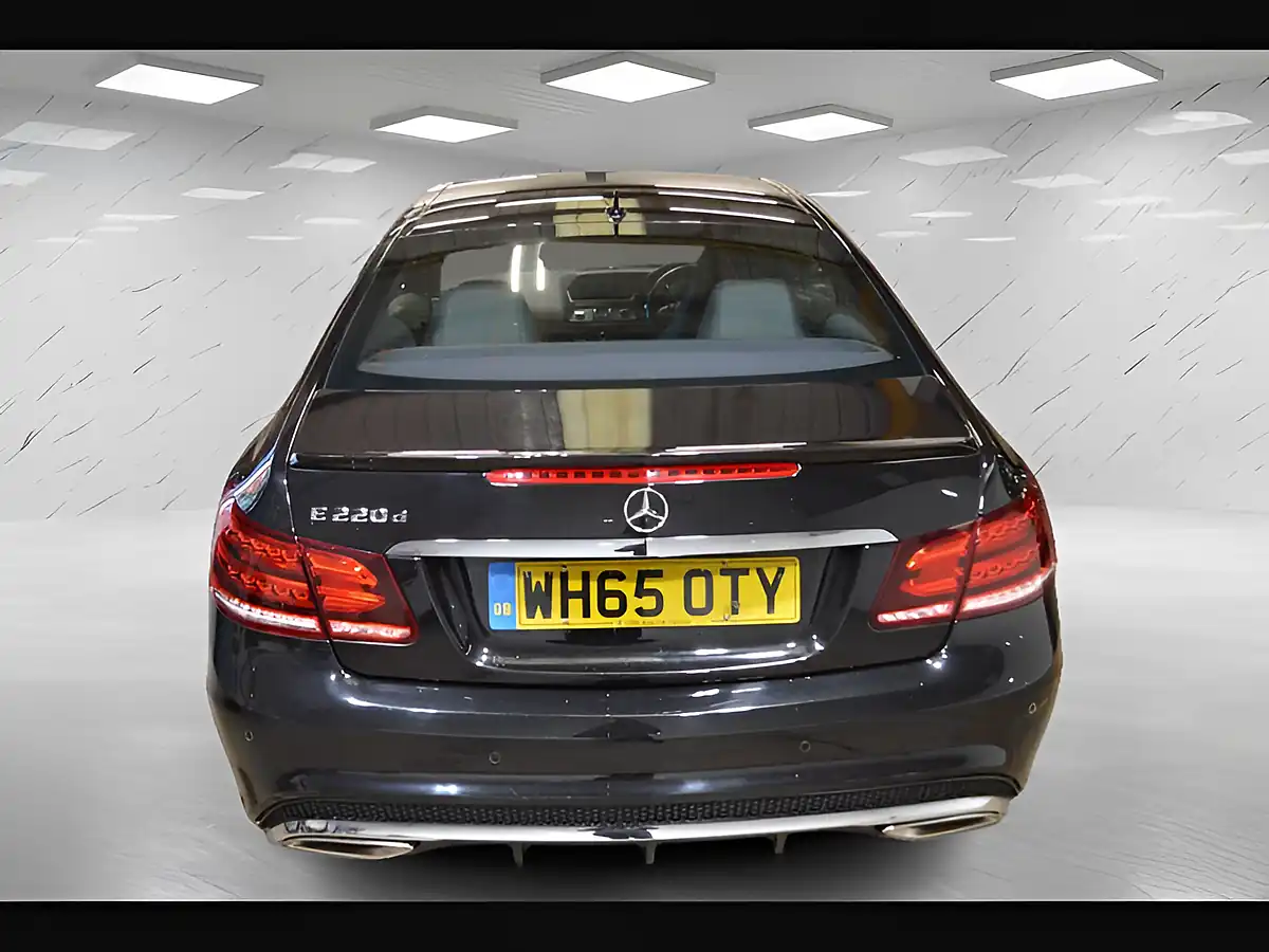 Used 2016 Mercedes-Benz E Class AMG Line Edition Obsidian Black - Interior and Exterior details 7