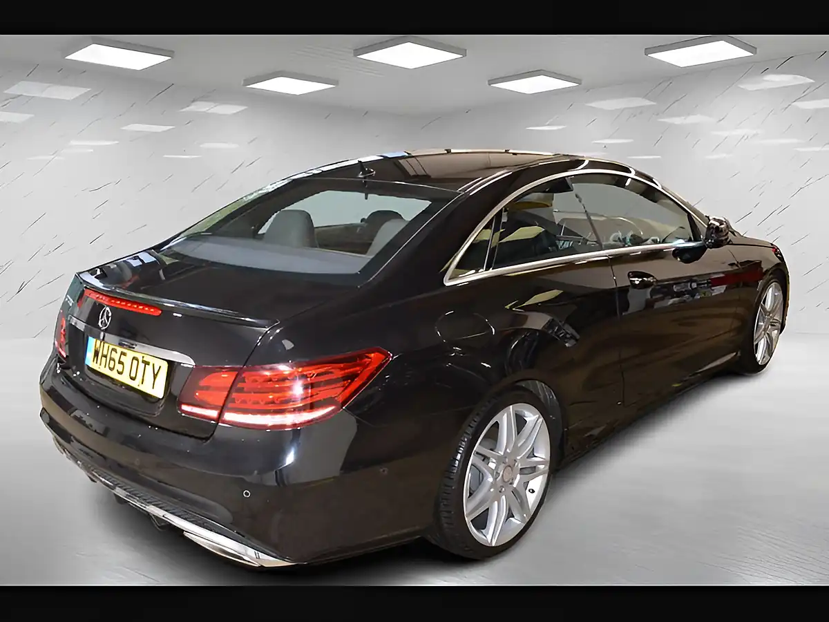 Used 2016 Mercedes-Benz E Class AMG Line Edition Obsidian Black - Interior and Exterior details 8