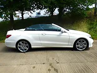 Used 2016 Mercedes-Benz E Class AMG Line Edition White - Interior and Exterior details 17