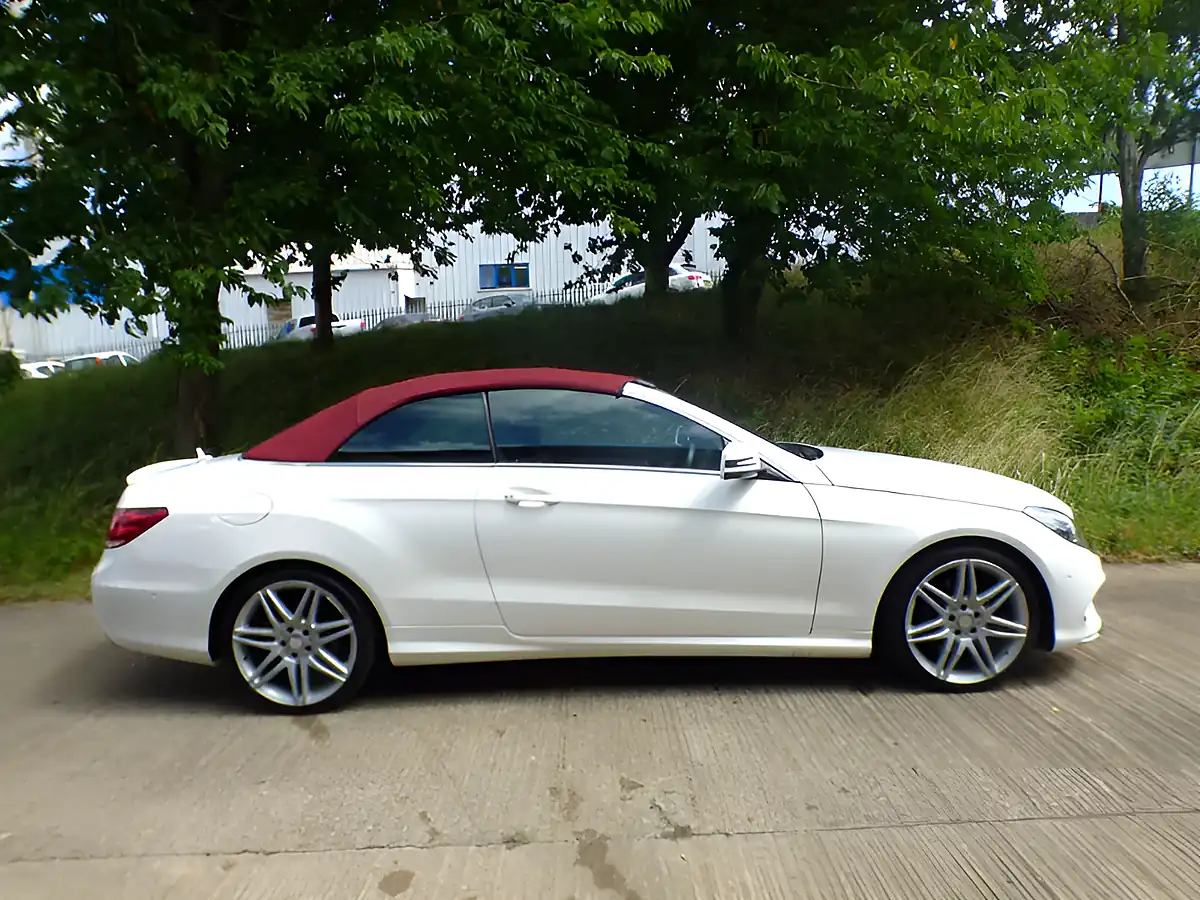 Used 2016 Mercedes-Benz E Class AMG Line Edition White - Interior and Exterior details 2
