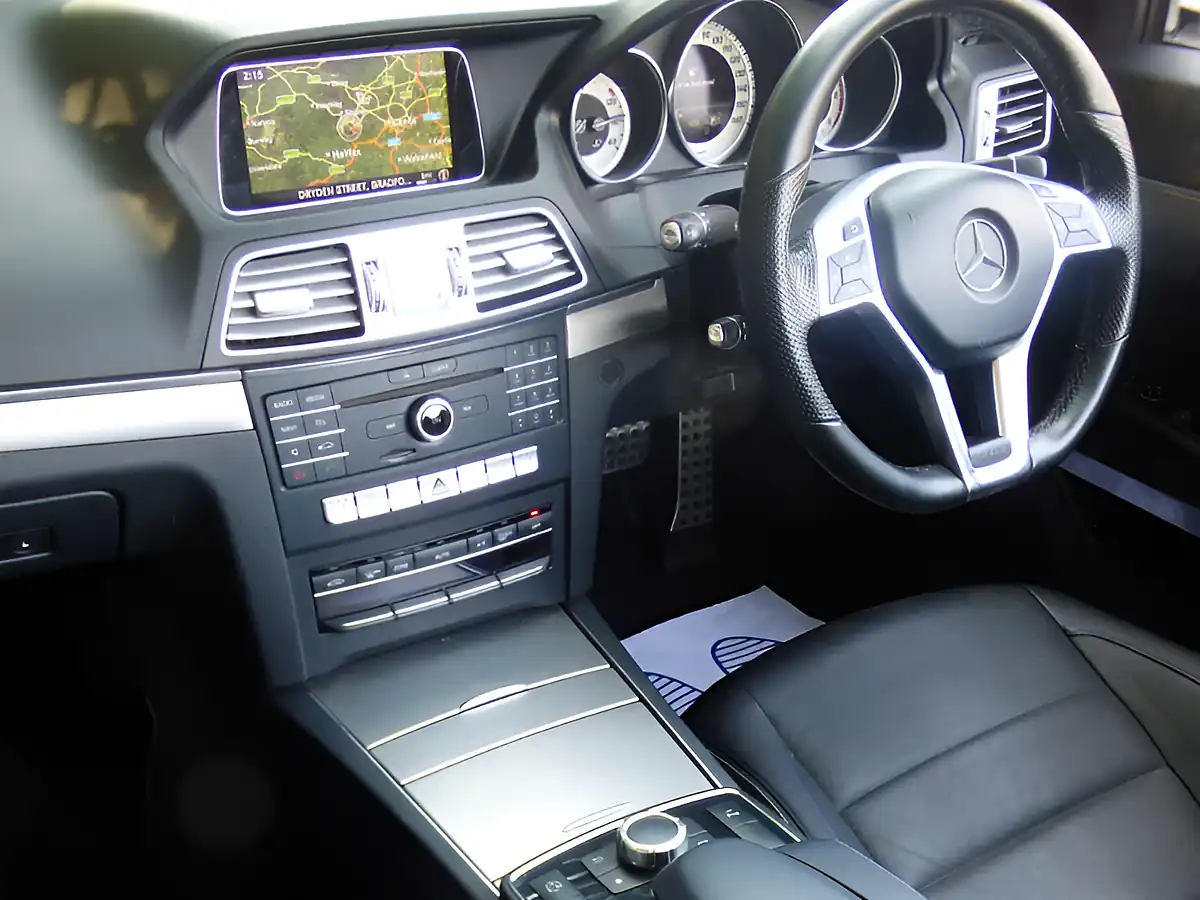Used 2016 Mercedes-Benz E Class AMG Line Edition White - Interior and Exterior details 4